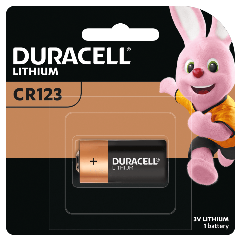 Duracell Carded Packshot HPL CR123 1 PACK