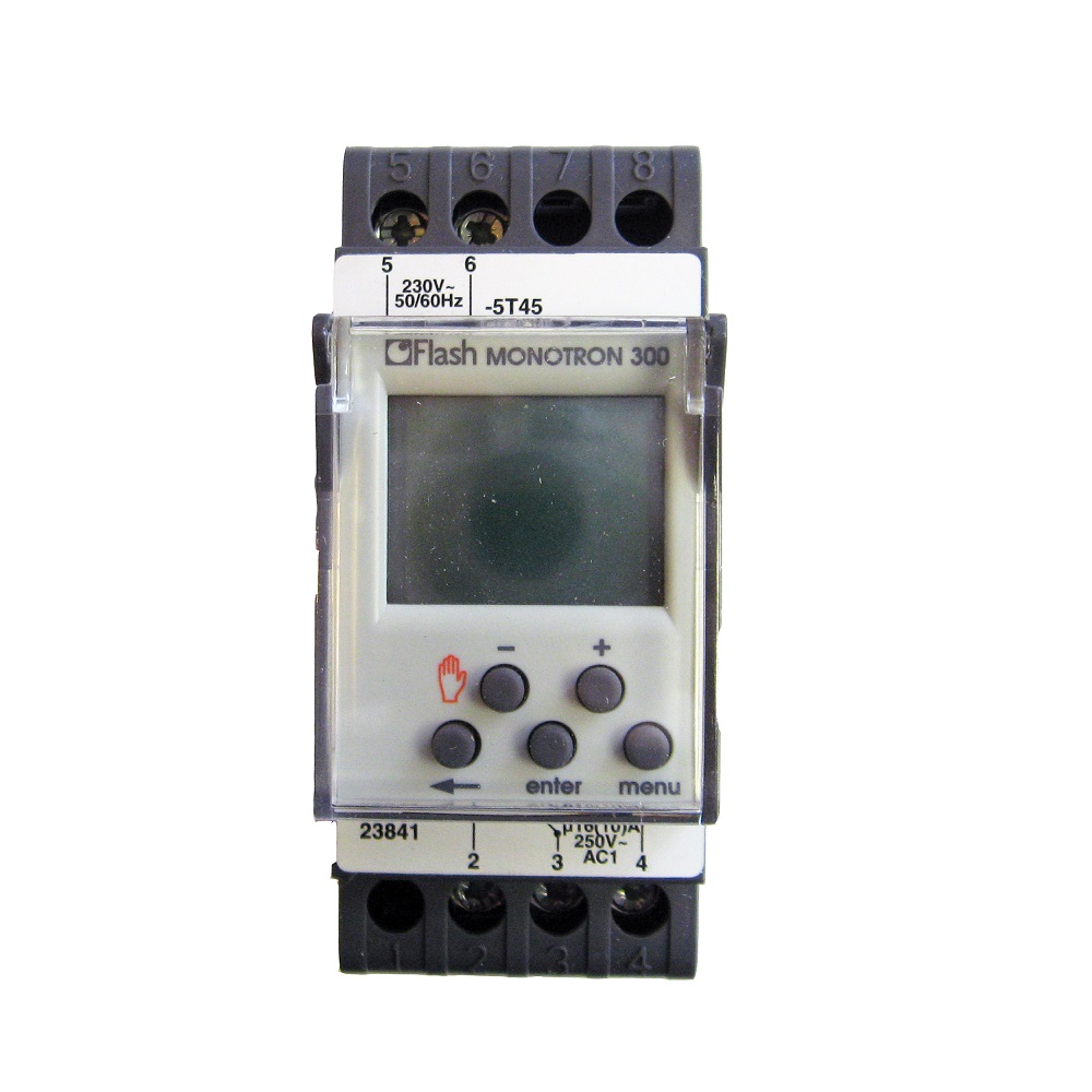 Flash 23841 Monotron 300 Basic 7 Day Digital Timer - 1 Channel ...